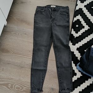 Madewell 10' high rise skinny jean